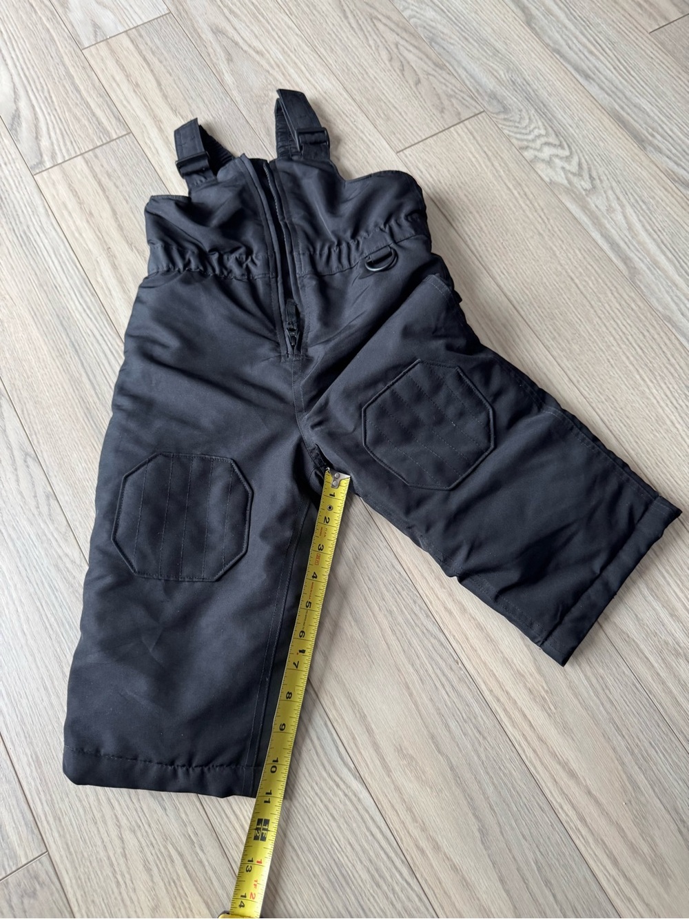 Wonderkids Black Insulated Snow Overalls